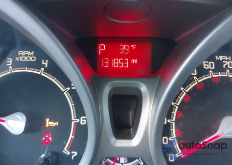 2012 Ford Fiesta Se из США, поврежденный, VIN 3FADP4EJXCM156656